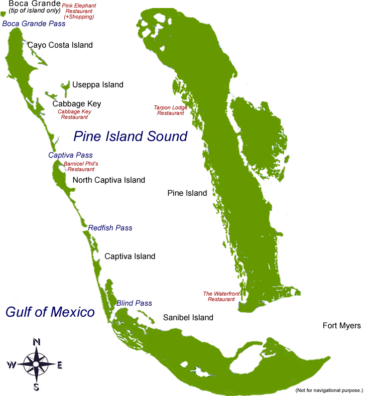 Map of the Islands